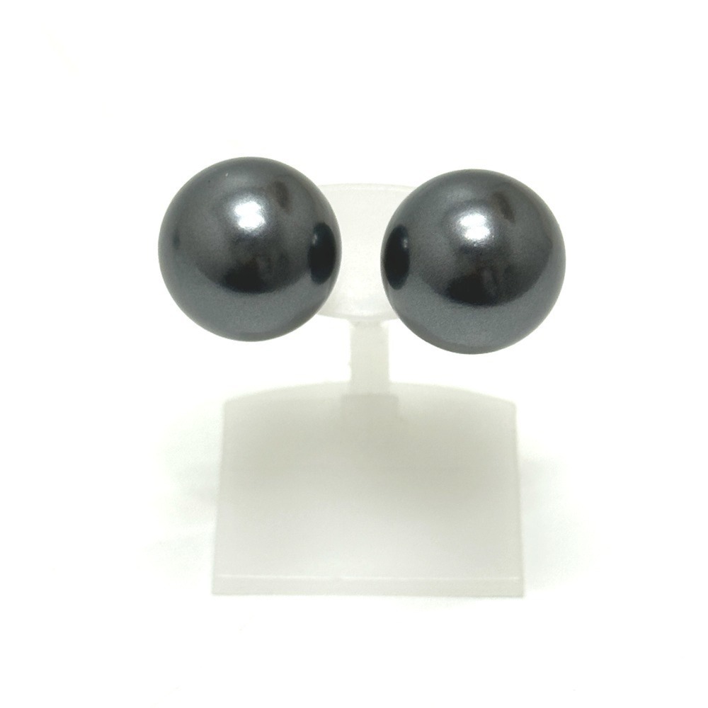 DIOR Silver Pearl Earrings